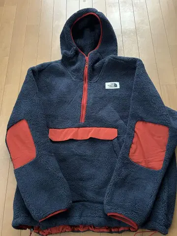 THE NORTH FACE 플리스 자켓 네이비/레드 xxl