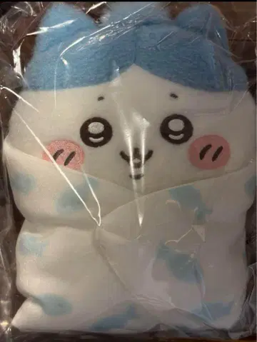 치이카와 Chiikawa 베이비 아기 싸개 봉제 인형 (하치와레)