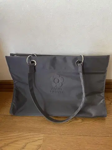 MARY QUANT 그레이 토트백