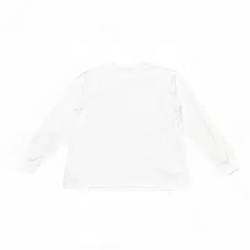 SACAI 25SS 재구축 롱 슬리브 T셔츠