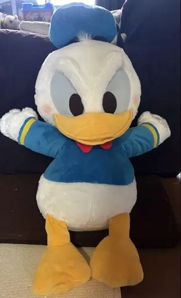 도널드 덕 봉제 인형 약 60cm