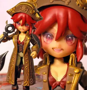 링크 트래블러스 해적의 단장 커스텀 리페인트