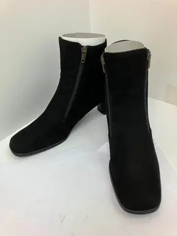 (K09479) SAINT CLAIR 숏부츠 벨로아 블랙 26 발수
