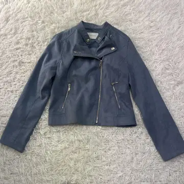 핑키앤다이안 38 라이더 자켓 페이크 스웨이드