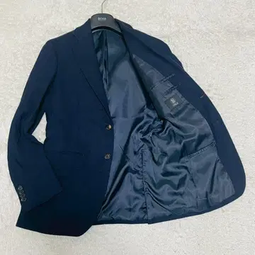 새상품급 온리 테일러드 자켓 S REDA SUPER110 네이비