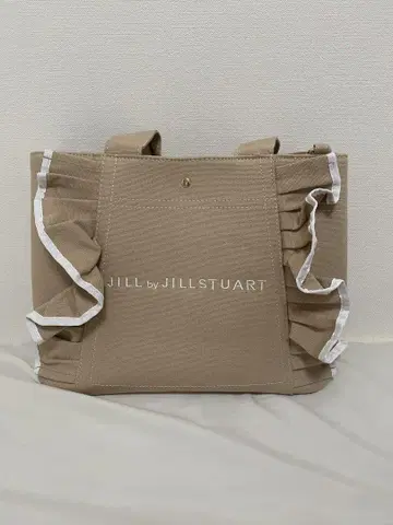 JILL by JILLSTUART 프릴 토트백 베이지