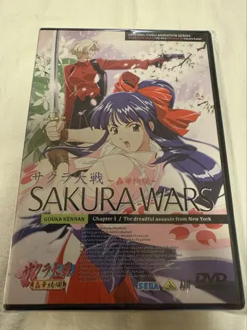 SAKURA WARS DVD 전6권 세트