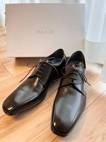 남성용 웨딩 슈즈 BENIR 26.5cm 브라운