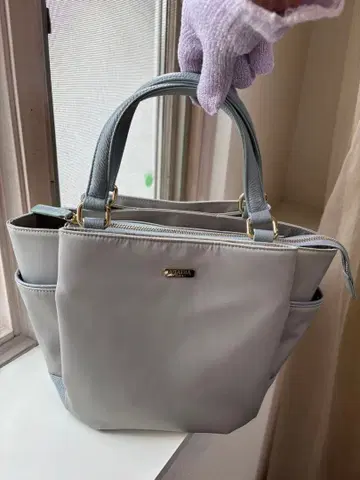 AGATHA 2웨이 백 라이트 그레이/블루
