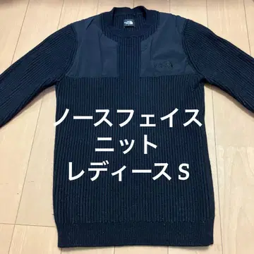 THE NORTH FACE 블랙 긴팔 니트
