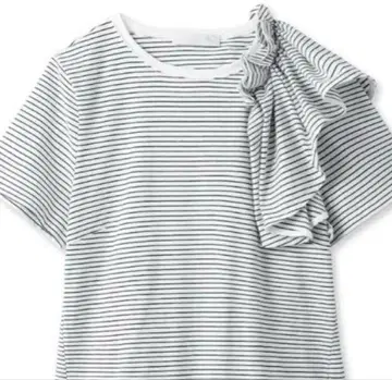 셀포드 아지메 프릴 개더 티셔츠 CWCT242049