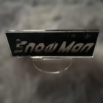Snow Man 로고 아크릴 스탠드
