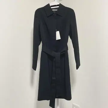 [택 포함 새상품] ef-de 에프데 스텐카라 코트 블랙 스티치