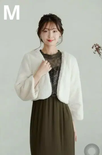 택 포함 새상품 도리돌 퍼 볼레로 결혼식 파티