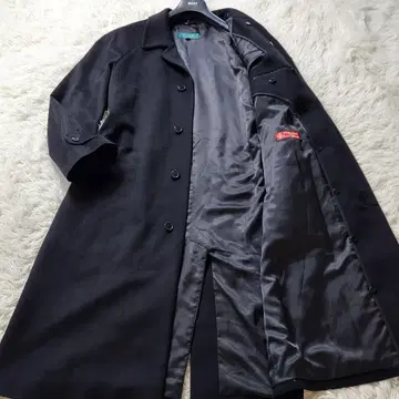 컨디션 최상 XXL 피아첸차 스텐카라 코트 캐시미어 100% 맥시 길이