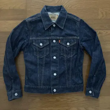 리바이스 서드 타입 데님 자켓 오렌지 탭 여성용 S