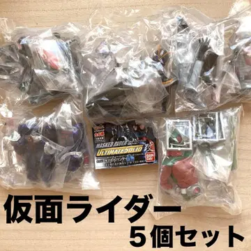 가면라이더 얼티밋 솔리드 개조 피규어 가챠 세미 컴플리트