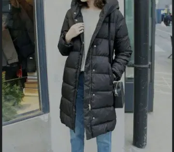 SLOBE IENA 다운 자켓 블랙 38 사이즈