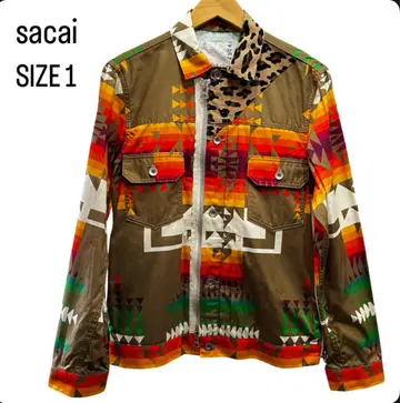 sacai 펜들턴 아카이브 자켓 사이즈 1