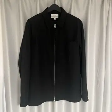 COS 블랙 더블 집 드rizzler 재킷 코스