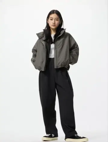 UNIQLO 드라이 맨투맨 커브 팬츠 (기장 짧음)