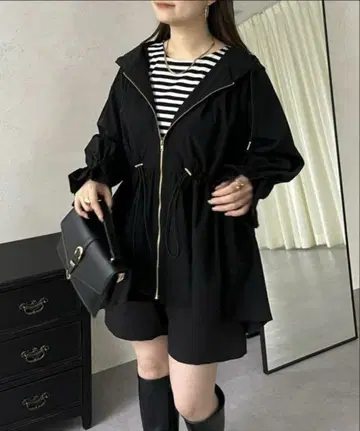 프로즈 베일 캔디 슬리브 페플럼 마운틴 후드티