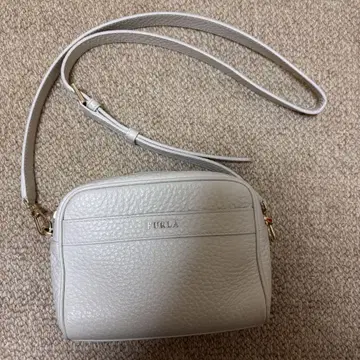 FURLA 훌라 가죽 숄더백 그레이