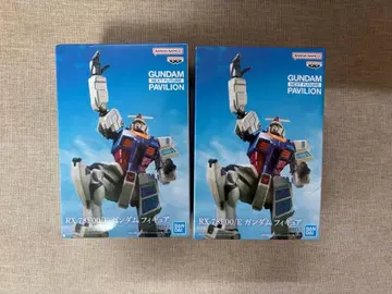 남코 경품 만박 건담 피규어 2체 세트