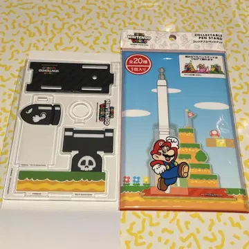 닌텐도 월드 마리오 콜렉터블 펜 스탠드 킬러