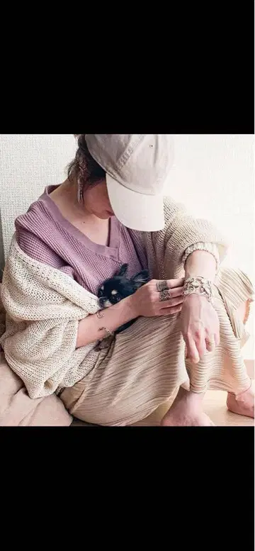 6(ROKU) THERMAL V NECK 6SLEEVE 3 서멀