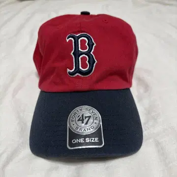FORTY SEVEN BRAND 야구 모자 레드/네이비