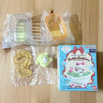 토키멜즈 BOX 산리오 캐릭터즈 바블 목욕 시간 폼폼푸딩