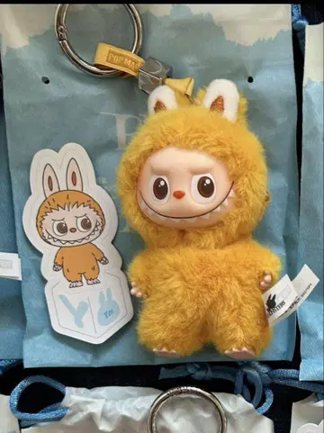 러브브 PIN FOR LOVE 봉제 인형 펜던트 알파벳