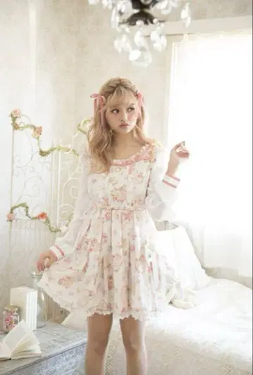 LIZLISA 리즈리사 캔디 패턴 원피스