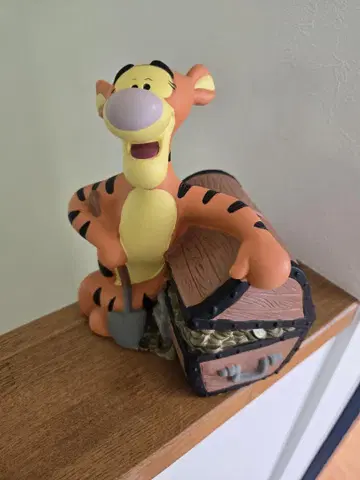 디즈니 곰돌이 푸 티거 Tigger 저금통 아메토이