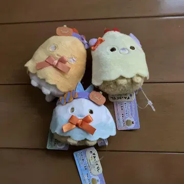 스미코구라시 테노리 봉제 인형 유령의 나이트 파크 할로윈 3종 세트