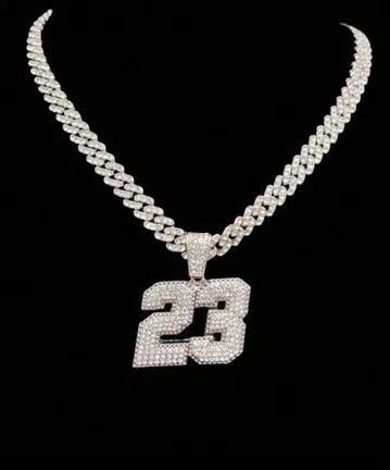 래퍼 목걸이 쿠바 링크 아이스 아웃 남성용 HIPHOP