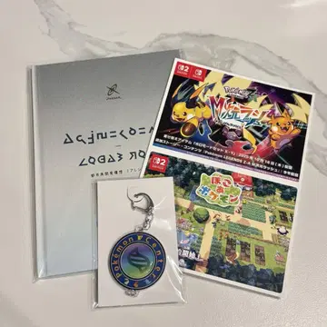 [ 미사용 새상품 ] PokemonLegendsZA ARTBook 키링