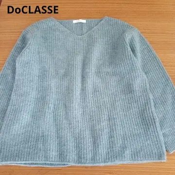 DoCLASSE 두클라쎄 스카이블루 니트 스웨터 넉넉하고 포근한