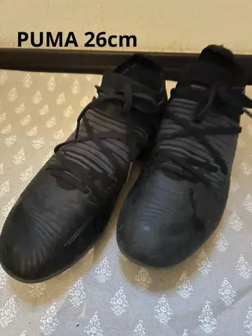 블랙 스파이크 슈즈 합성 피혁