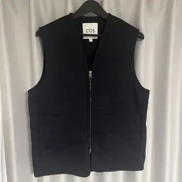 COS dark navy double zip best 코스