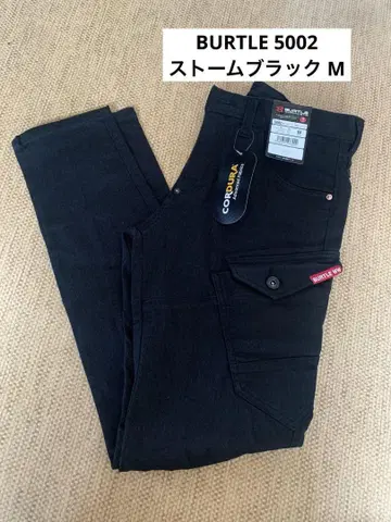 BURTLE 5002 카고 팬츠 스톰 블랙 M