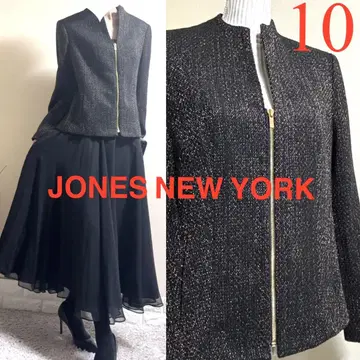 빅 사이즈! JONES NEW YORK 트위드 자켓 아우터 XL