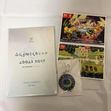 Pokemon LEGENDS ZA 아트북 키링 엽서