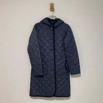 라벤햄 LAVENHAM 퀼팅 코트 브랜든 네이비 36