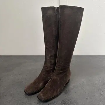 MEDA y2k 빈티지 스웨이드 롱 부츠