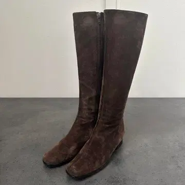 MEDA y2k 빈티지 스웨이드 롱 부츠