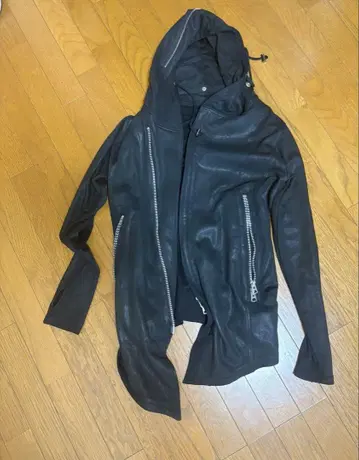 CIVARIZE 코팅 롱 후드티