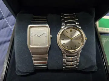 CITIZEN EXCEED 쿼츠 손목시계 세트 새상품급