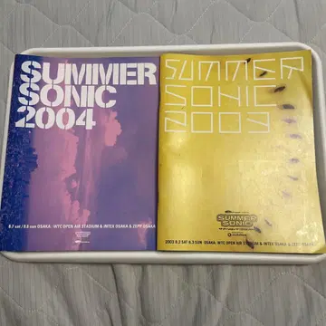 SUMMER SONIC 팜플렛 세트
